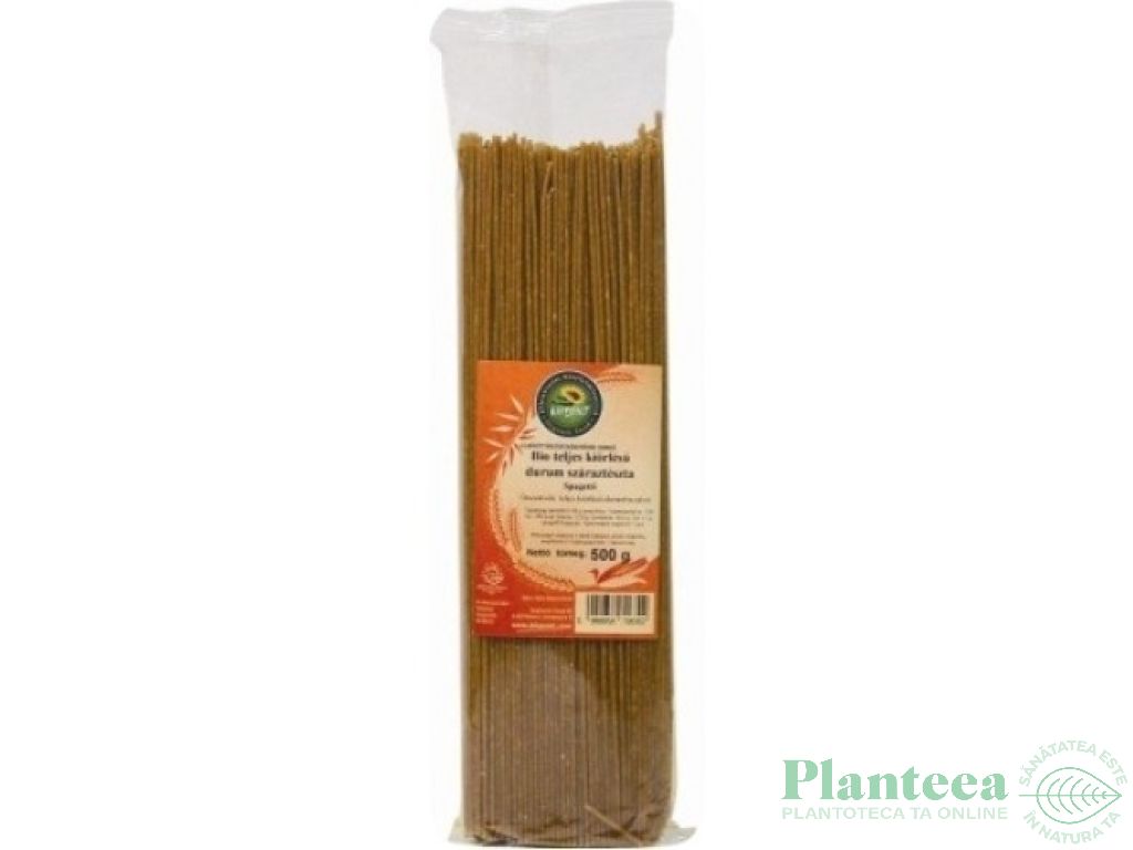 Paste spaghete grau integral eco 500g - BIOPONT