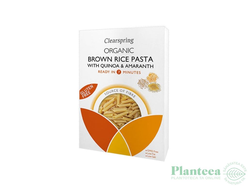 Paste penne orez brun quinoa eco 250g - CLEARSPRING