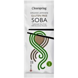 Paste taitei subtiri hrisca 100% Soba eco 200g - CLEARSPRING