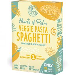 Paste spaghete inima palmier vidate bio 255g - DIET FOOD
