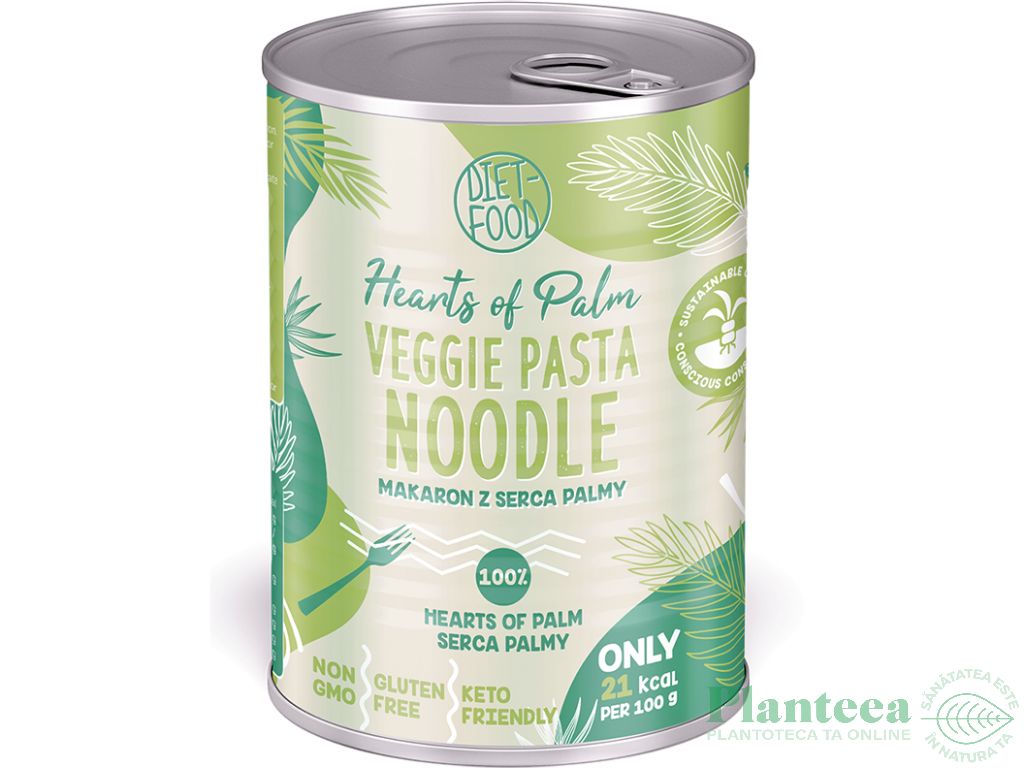 Conserva paste vegane taitei inima palmier 220g - DIET FOOD