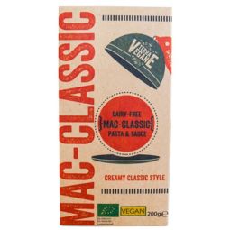 Meniu paste melci cu sos clasic vegan Mac 200g - TERRA VEGANE