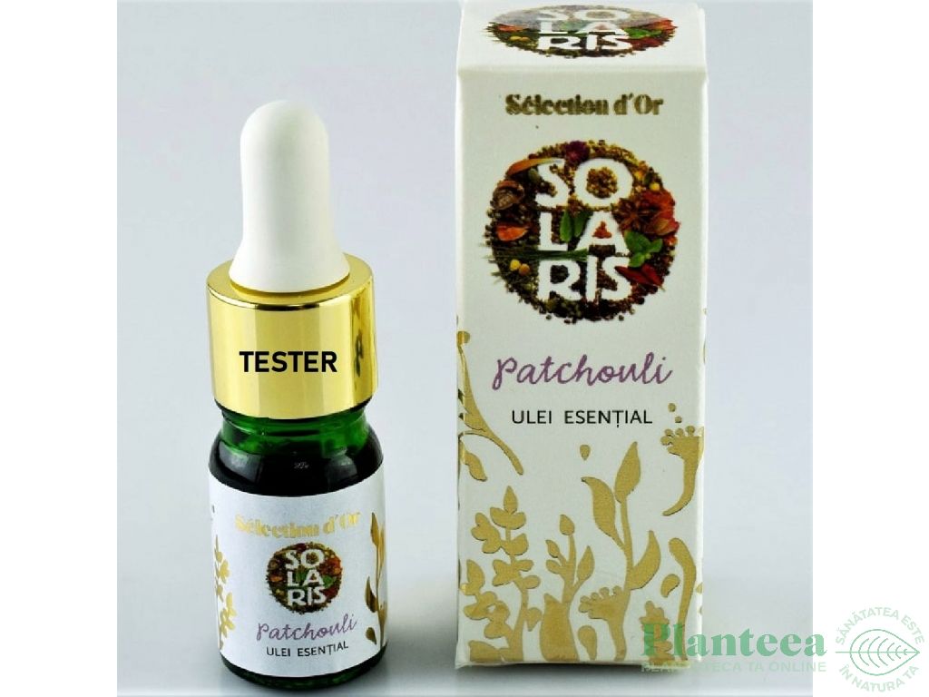 Tester Ulei esential patchouli Selection d`Or 5ml - SOLARIS