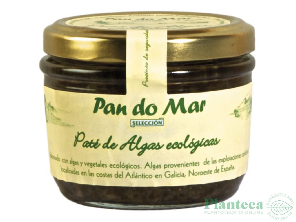 Pate vegetal alge marine eco 125g - PAN DO MAR