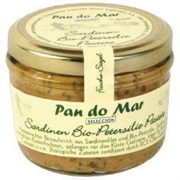 Pate sardine patrunjel eco 125g - PAN DO MAR