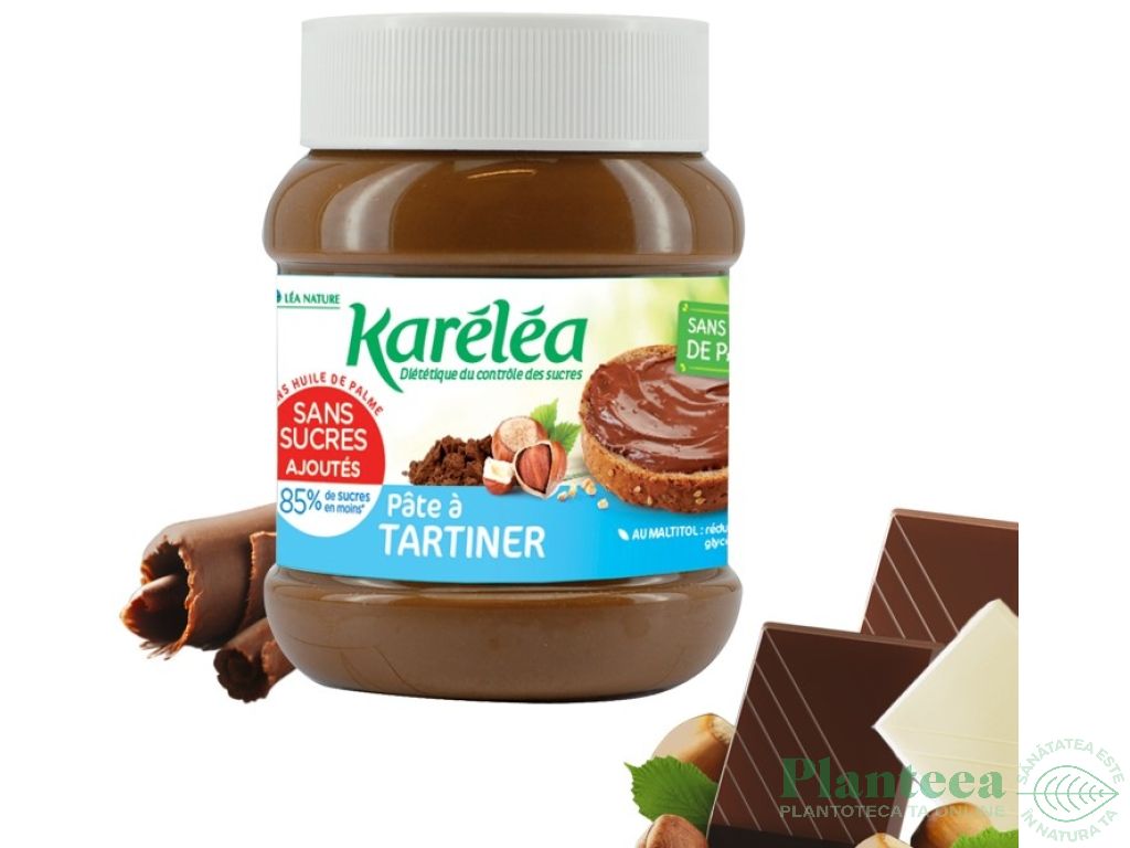 Pasta desert alune cacao dietetica 400g - KARELEA