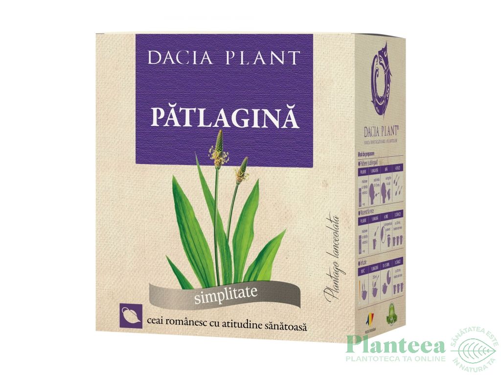 Ceai patlagina 50g - DACIA PLANT