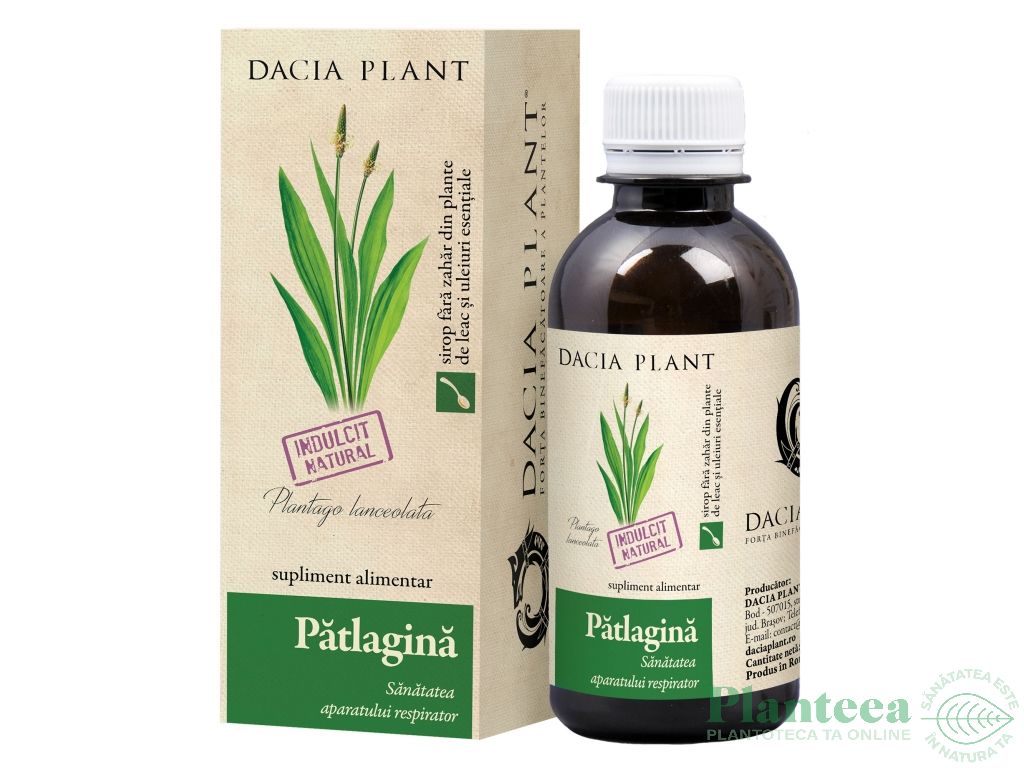 Sirop patlagina 200ml - DACIA PLANT