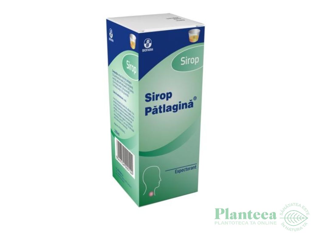 Sirop patlagina 100ml - BIOFARM