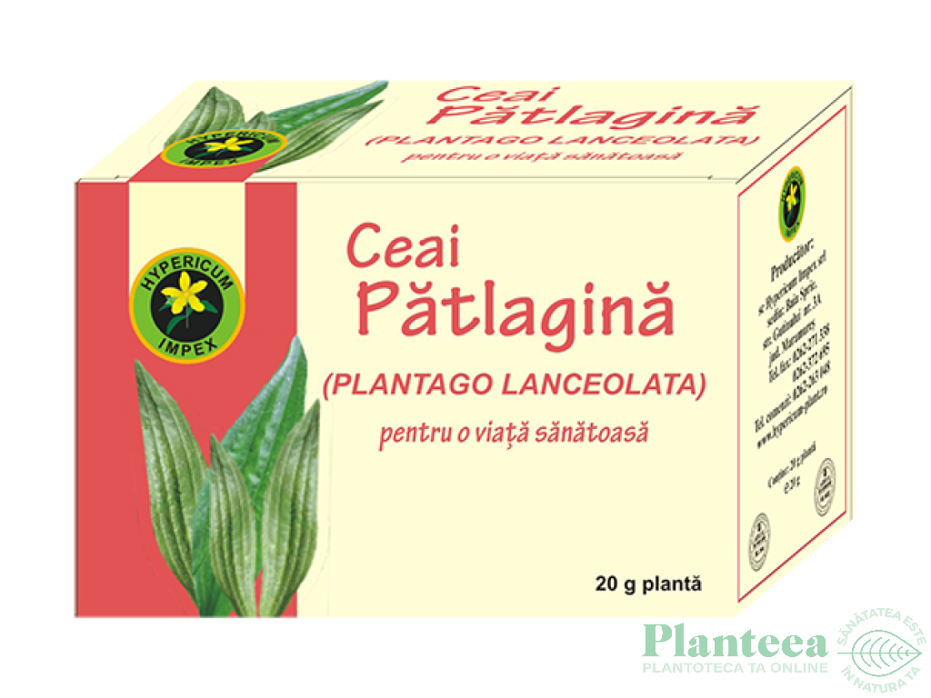 Ceai patlagina 20g - HYPERICUM PLANT