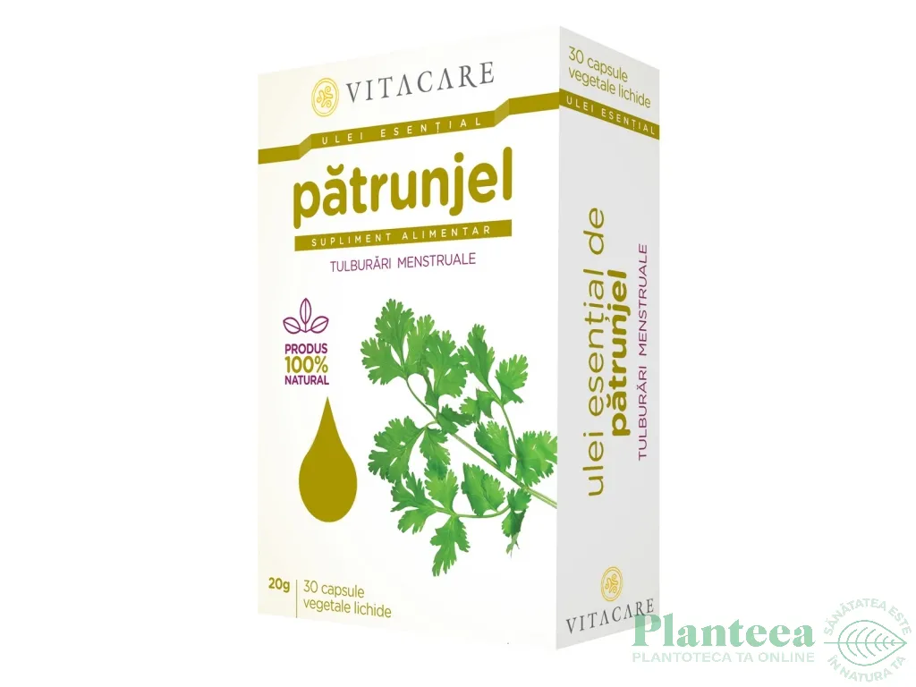 Ulei esential patrunjel 30cp - VITACARE