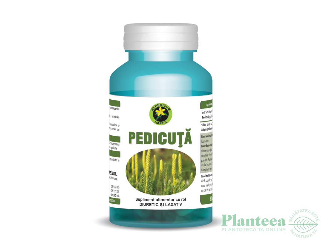 Pedicuta 60cps - HYPERICUM PLANT
