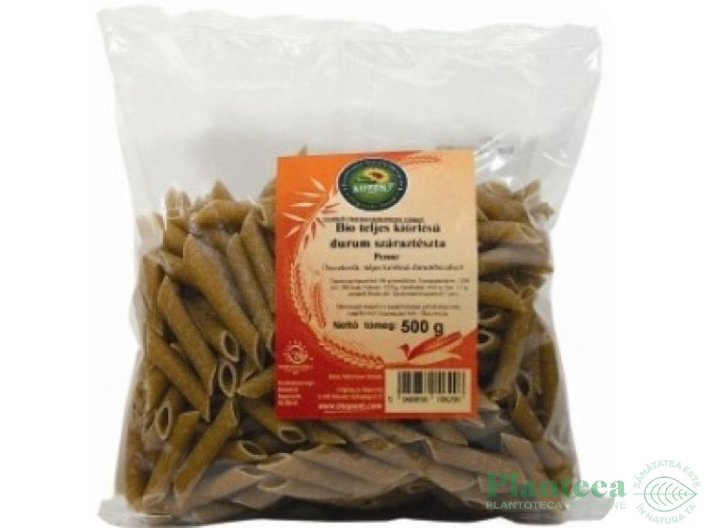 Paste penne grau integral eco 500g - BIOPONT