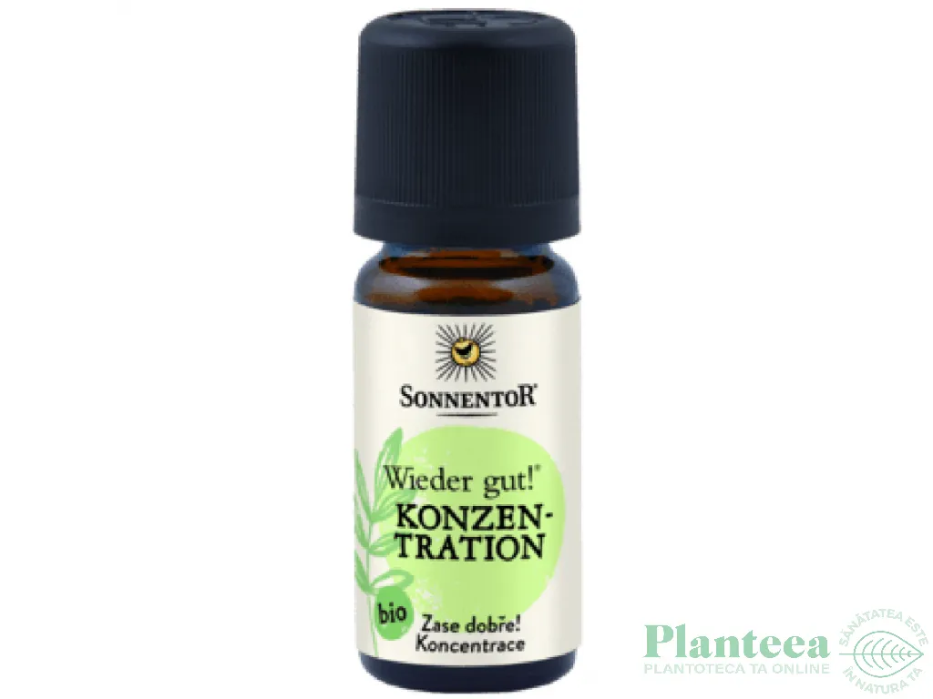 Tester ulei esential pentru concentrare Toate~s Bune eco 10ml - SONNENTOR