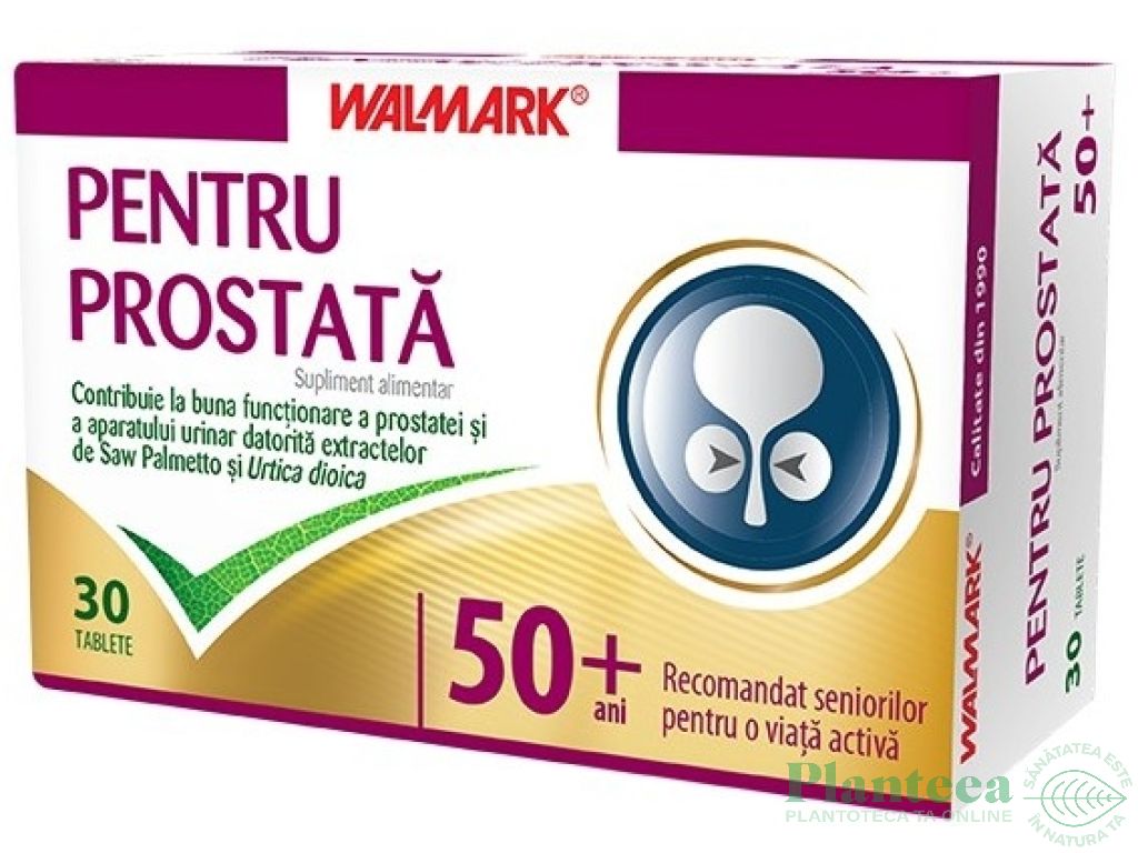 Pentru prostata 50+ 30cp - WALMARK