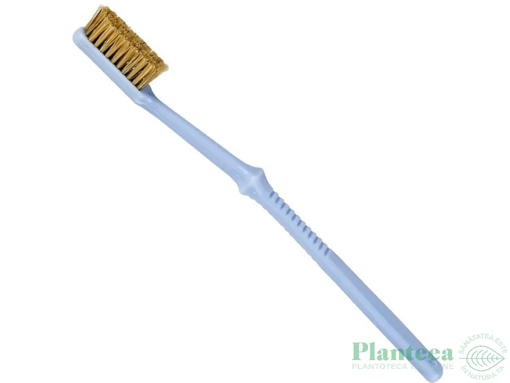 Periuta dinti fir natural bleu 1b - PERGO