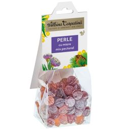 Perle cu miere mix pectoral 100g - ALBINA CARPATINA