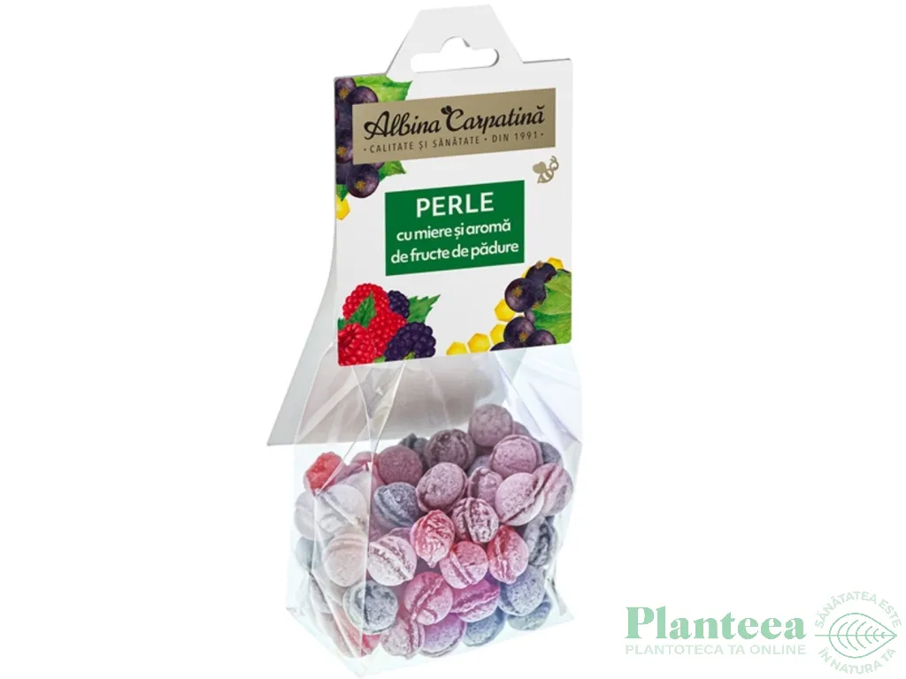 Perle cu miere fructe padure 100g - ALBINA CARPATINA
