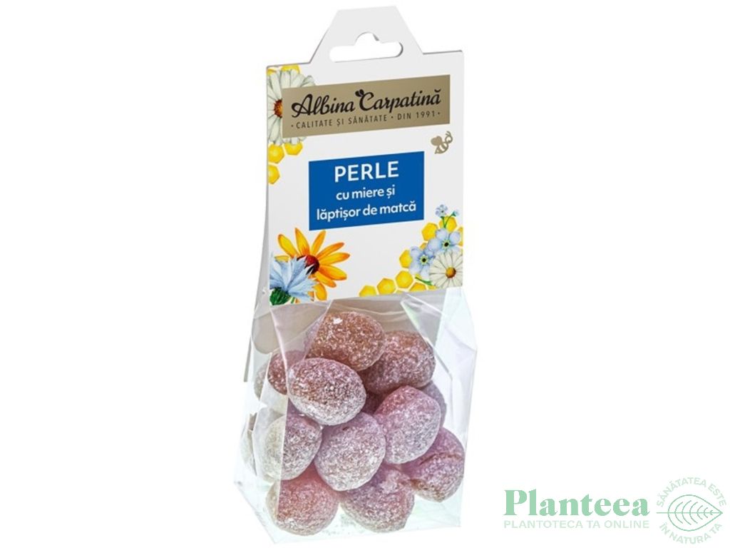 Perle cu laptisor matca 100g - ALBINA CARPATINA