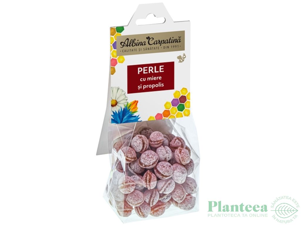 Perle cu miere propolis 100g - ALBINA CARPATINA