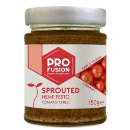 Pesto seminte canepa rosii chilli raw bio 150g - PROFUSION