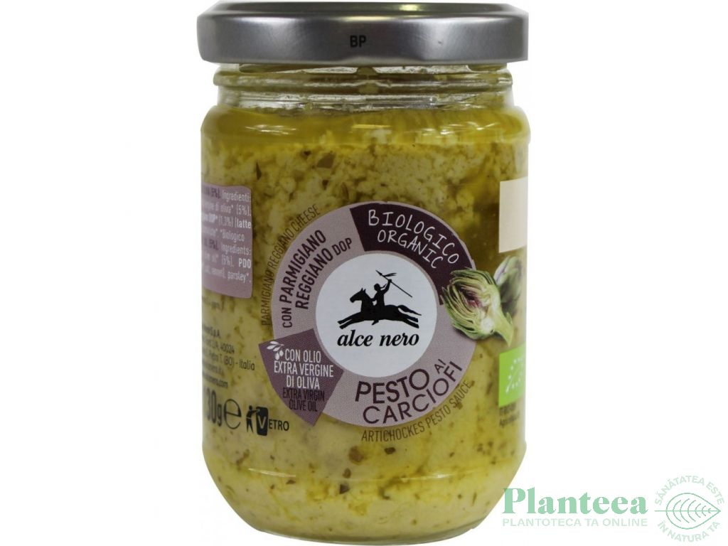 Pesto verde anghinare bio 130g - ALCE NERO