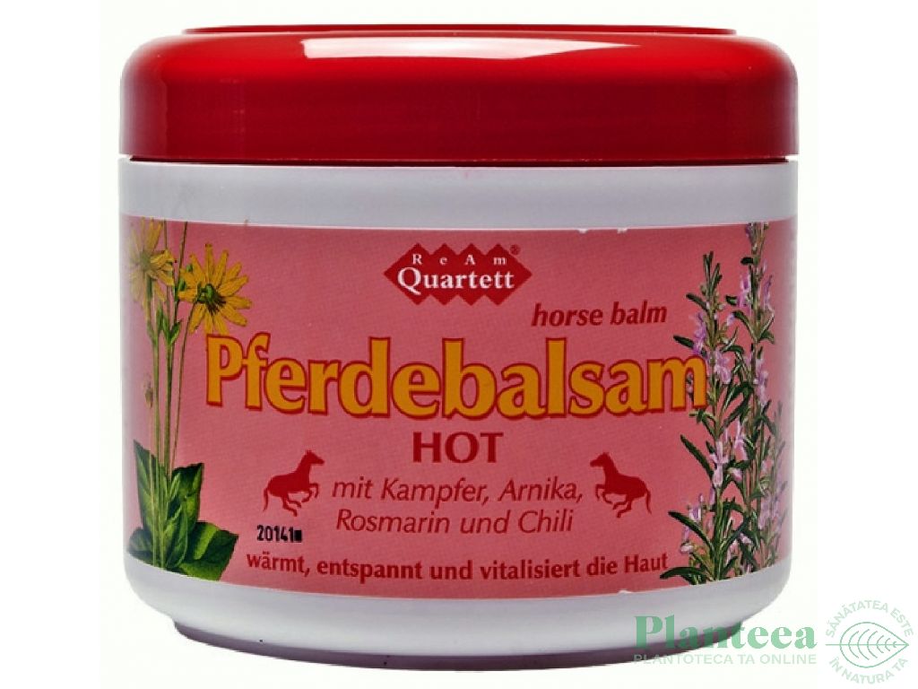 Gel puterea calului hot 500ml - QUARTETT