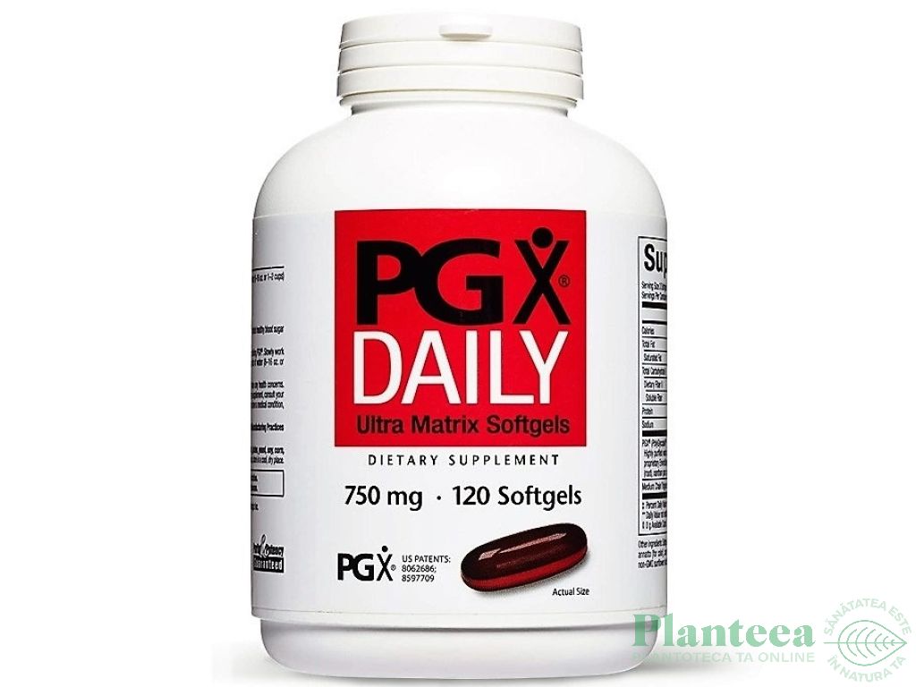 PGX Daily 750mg 120cps - NATURAL FACTORS