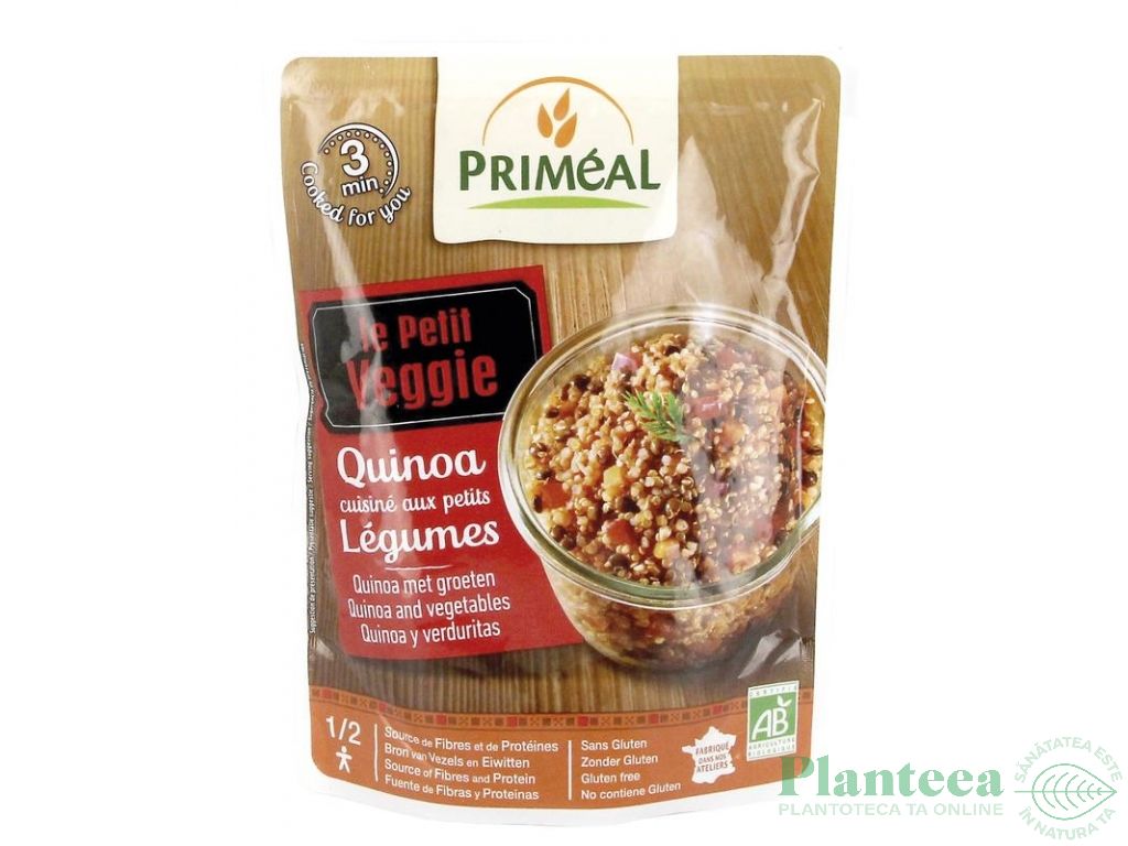 Mancarica quinoa alba legume eco 220g - PRIMEAL