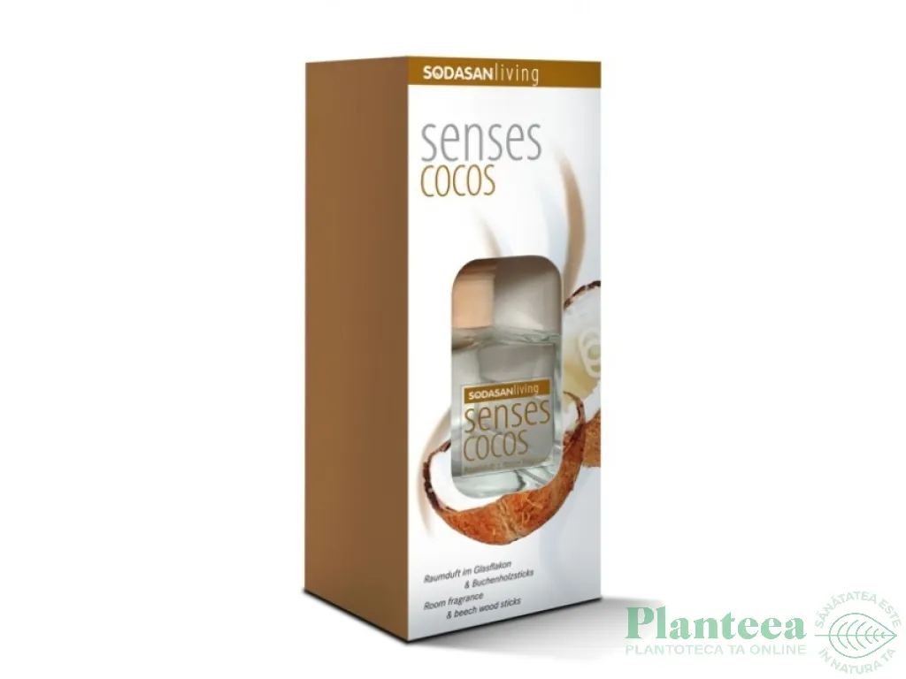 Difuzor bete parfum camera cocos 200ml - SODASAN