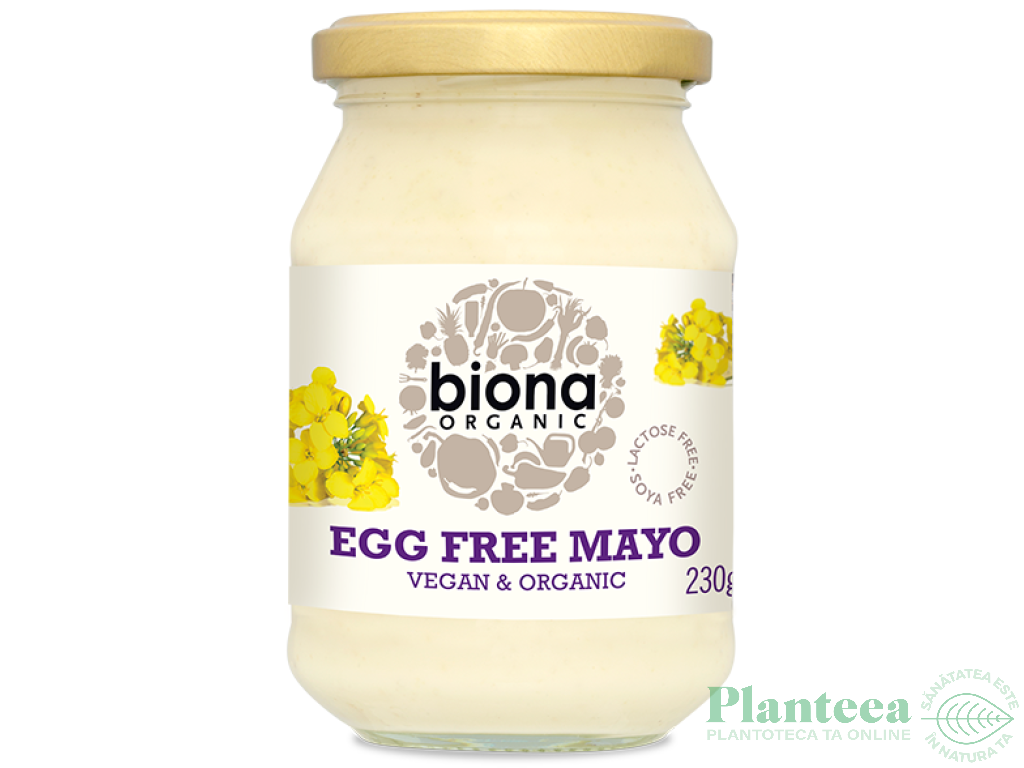 Maioneza vegana fara ou 230g - BIONA