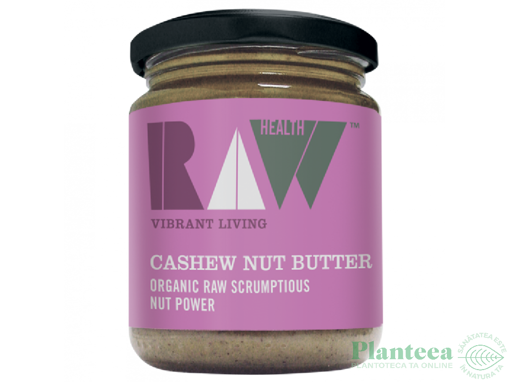 Unt caju raw 170g - RAW HEALTH