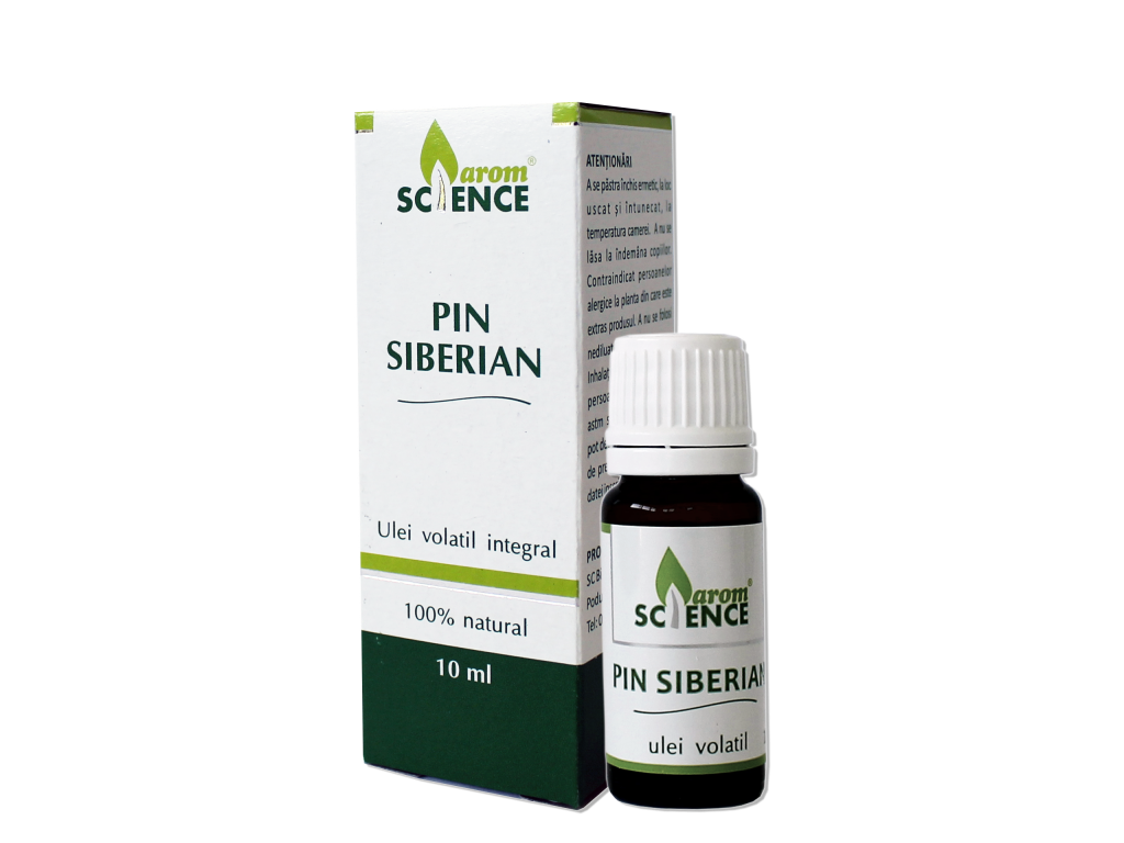 Ulei esential pin siberian 10ml - AROM SCIENCE