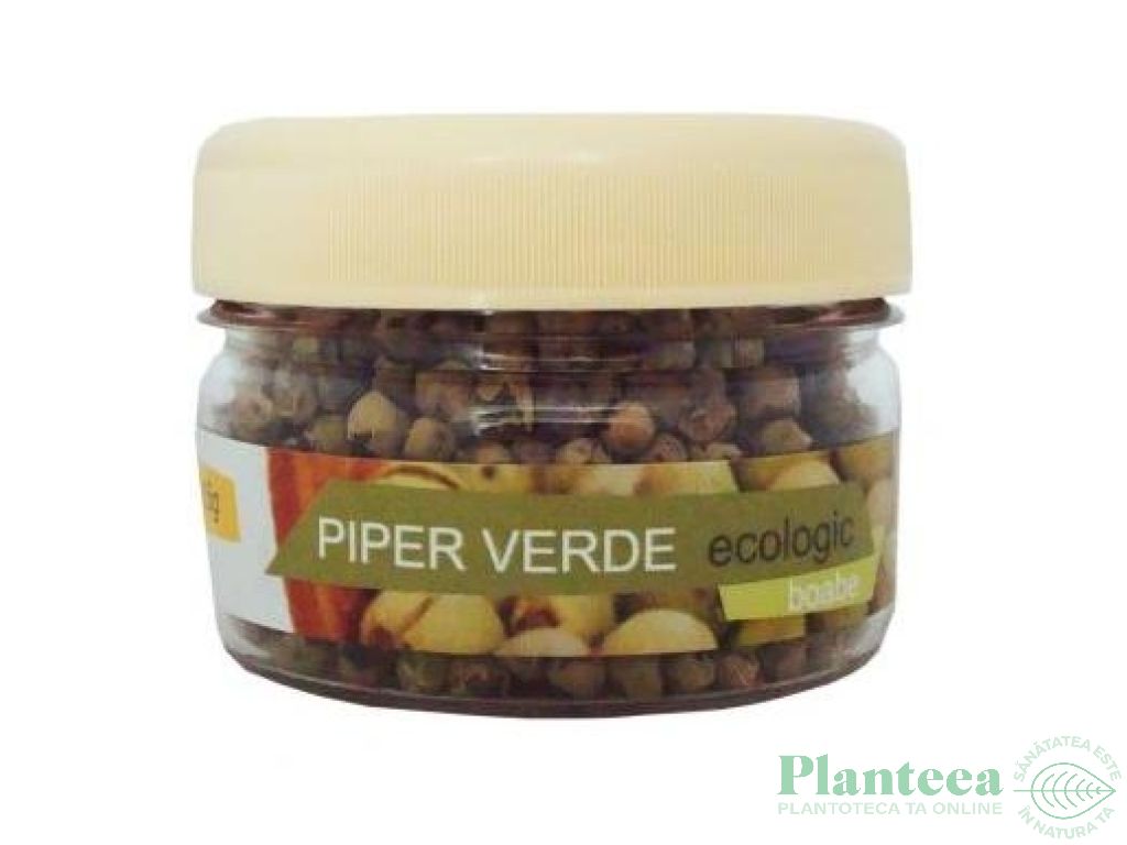 Condiment piper verde boabe eco 15g - PRONAT