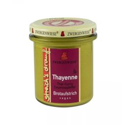 Crema tartinabila thai curry piper cayenne Thayenne eco 160g - ZWERGENWIESE