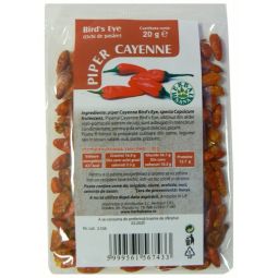 Condiment piper cayenne ochi pasare 20g - HERBAL SANA