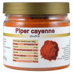 Condiment piper cayenne macinat 100g - DECO ITALIA