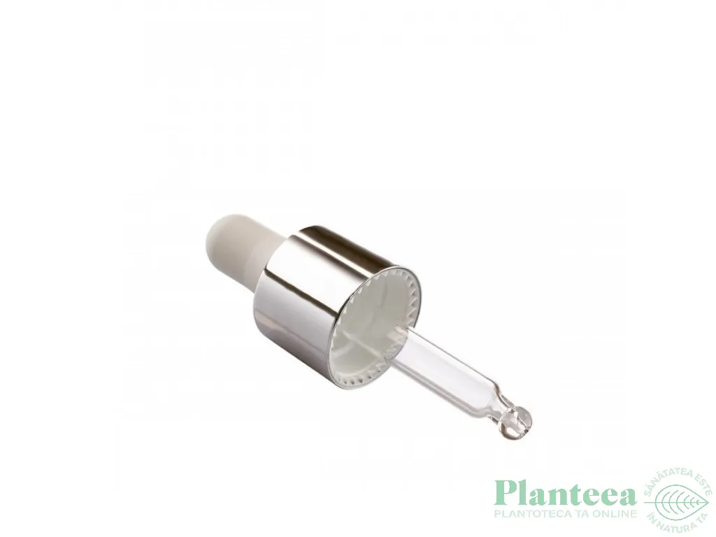 Capac cu pipeta sticla pt sticlute Laura 15ml 1b - ELLEMENTAL