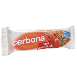 Baton cereale fructe rosii 20g - CERBONA