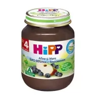 Piure afine mere bebe +4luni 125g - HIPP ORGANIC