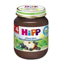 Piure afine mere bebe +4luni 125g - HIPP ORGANIC