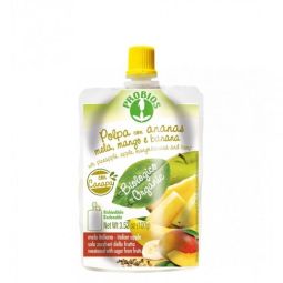 Piure mere ananas mango banane canepa eco 100g - PROBIOS