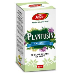 Plantusin comprimate supt Calmant 30cp - FARES