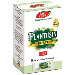 Sirop Plantusin forte plicuri 12x10ml - FARES