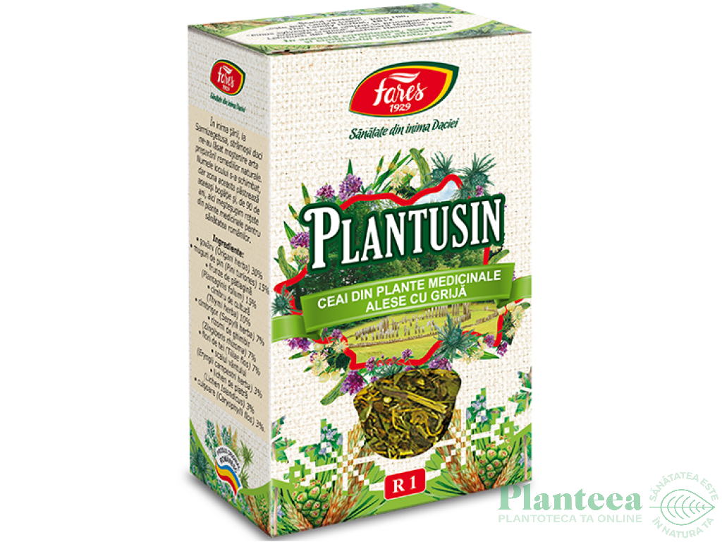 Ceai Plantusin [antibronsic] 50g - FARES