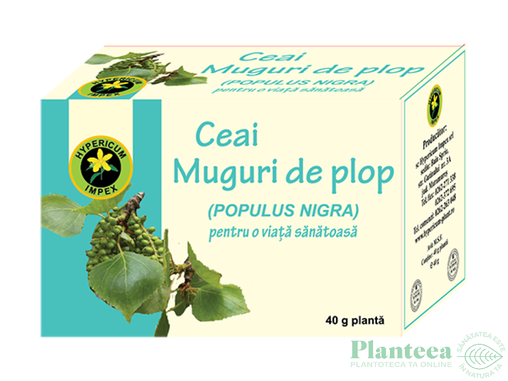 Ceai plop muguri 40g - HYPERICUM PLANT