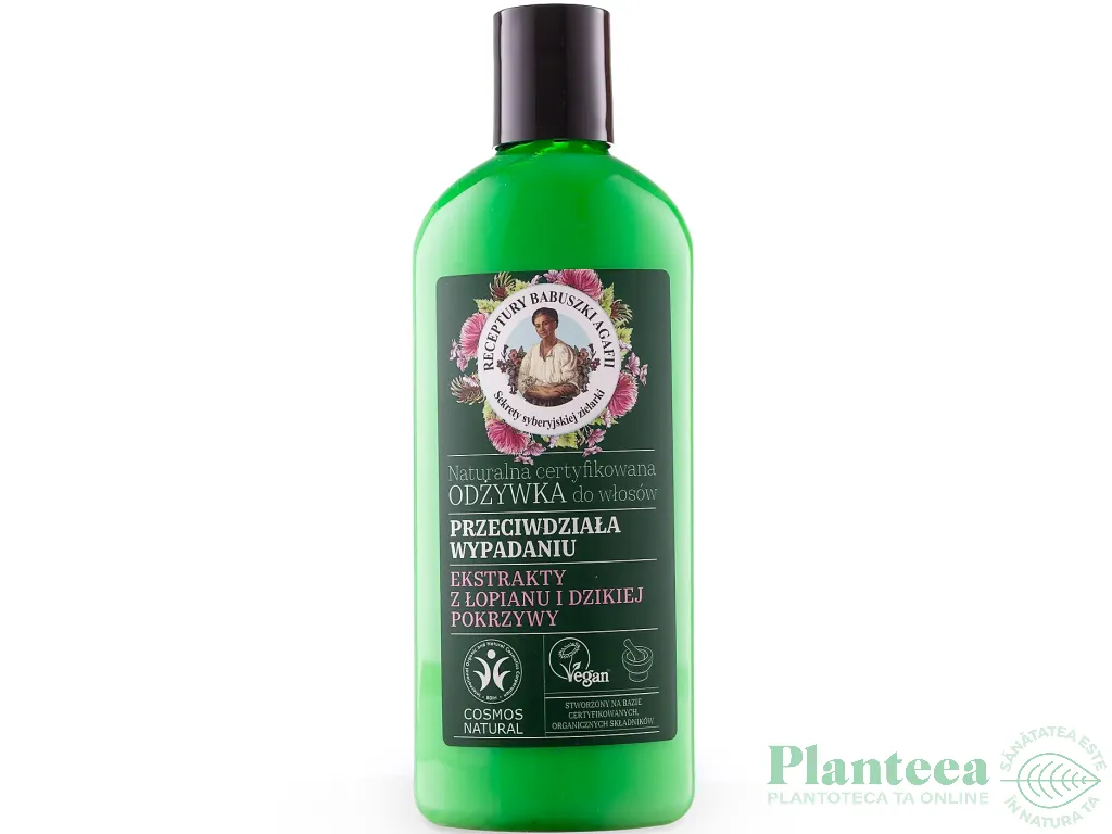 Balsam par contra caderii brusture urzica 260ml - GREEN AGAFIA