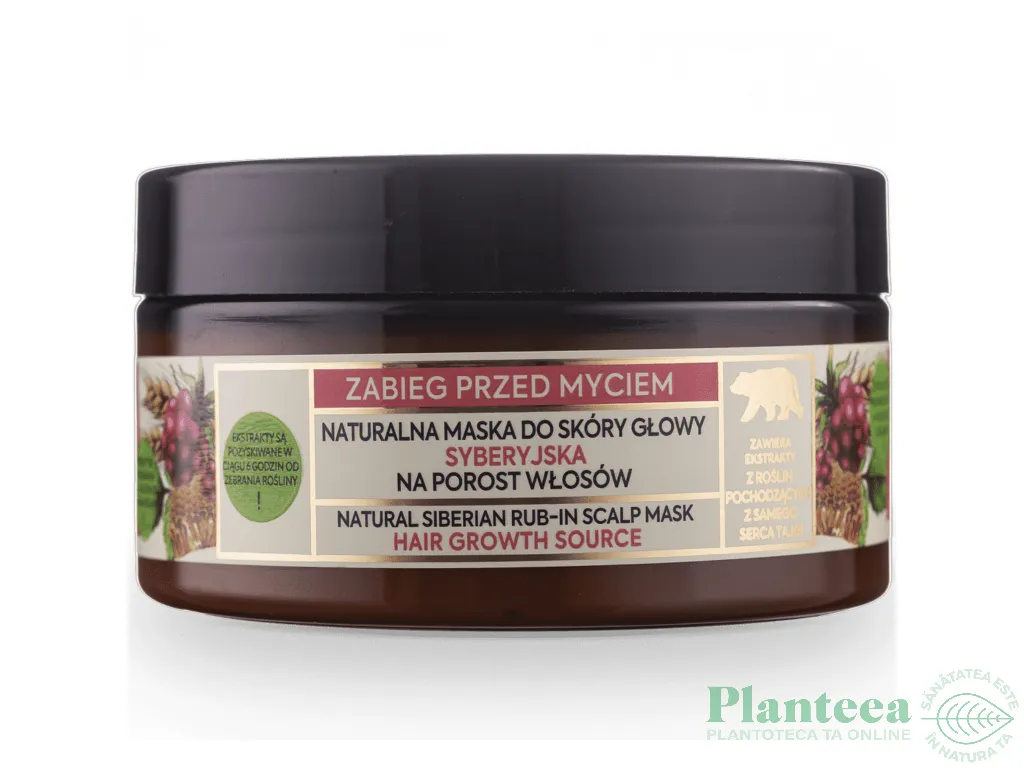 Masca par tratament scalp stimularea cresterii parului Siberia 100ml - TAIGA STORIES AGAFIA