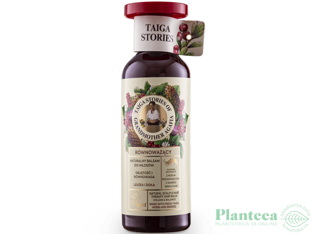 Balsam par echilibrant volumizant ingrijre scalp radacina maral 500ml - TAIGA STORIES AGAFIA