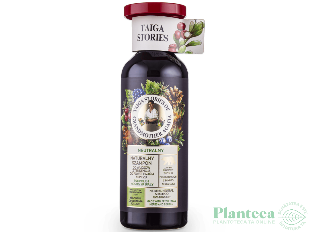 Sampon neutru antimatreata propolis melilot alb 500ml - TAIGA STORIES AGAFIA